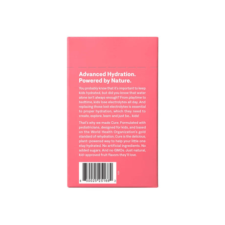 Cure Hydration Kids Electrolyte Drink Mix, Pink Lemonade, 7.6 g