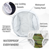 Threaded Armor Lounge Brief Adult Diaper