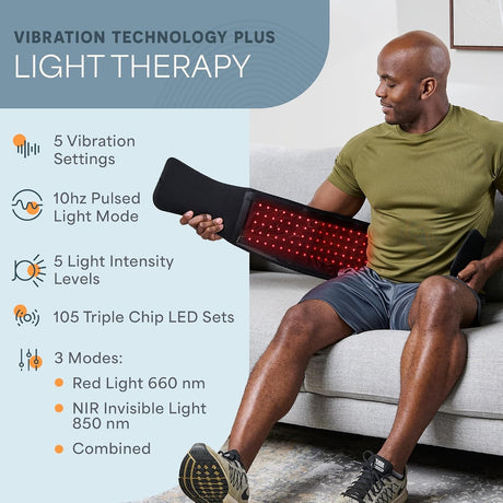 Light Therapy Belt Allevared Pro 6-7/8 X 49-3/5 Inch