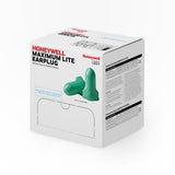 Howard Leight Max Lite Uncorded Disposable Foam Earplugs, One Size Fits Most, NRR 30, Green - LPF-1 - LL Medico