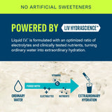 Liquid I.V. Sugar Free Hydration Multiplier Electrolyte Powder, White Peach, 0.45 oz