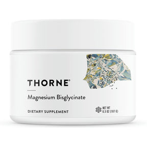 Thorne Magnesium Bisglycinate Powder, Sweet Flavor, 6.5 oz