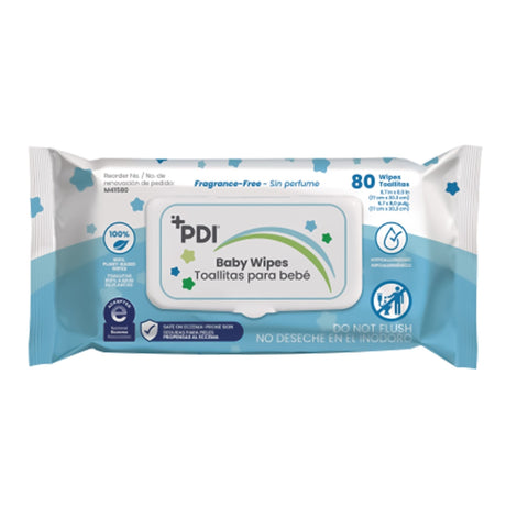 PDI Hygea Premium Baby Wipes, Unscented, 6.7" x 8" - A62640 - LL Medico