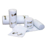 Economy Elastic Bandage, Clip Detached Closure, 6" x 5 yd, Tan, Nonsterile, Standard Compression - MCK50-65 - LL Medico