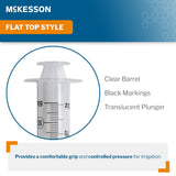 McKesson Irrigation Syringe, 60 mL, Catheter Tip, Plastic, Non-Sterile - MCK901 - LL Medico