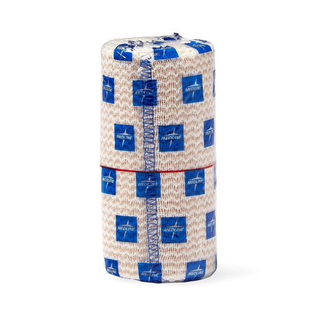 Matrix Elastic Bandage, Double Hook and Loop Closure, Natural, Cotton / Polyester, Nonsterile, Medium Compression, 5 Yard - LL Medico