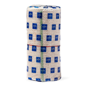 Matrix Elastic Bandage, Double Hook and Loop Closure, 6" x 10 yd, Natural, Cotton/Polyester, Nonsterile, Medium Compression - MDS087106LF-Single - LL Medico
