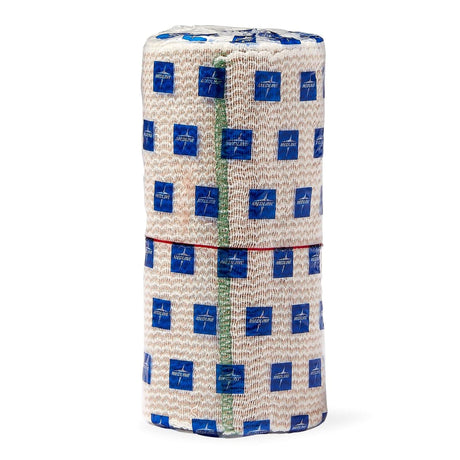 Matrix Elastic Bandage, Double Hook and Loop Closure, 6" x 10 yd, Natural, Cotton/Polyester, Nonsterile, Medium Compression - MDS087106LF-Single - LL Medico