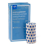 Matrix Elastic Bandage, Double Hook and Loop Closure, 6" x 10 yd, Natural, Cotton/Polyester, Nonsterile, Medium Compression - MDS087106LF-Single - LL Medico