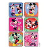 Disney Mickey and Minnie Mouse Glitter Sticker, 2.5" x 2.5" - MED1630 - LL Medico