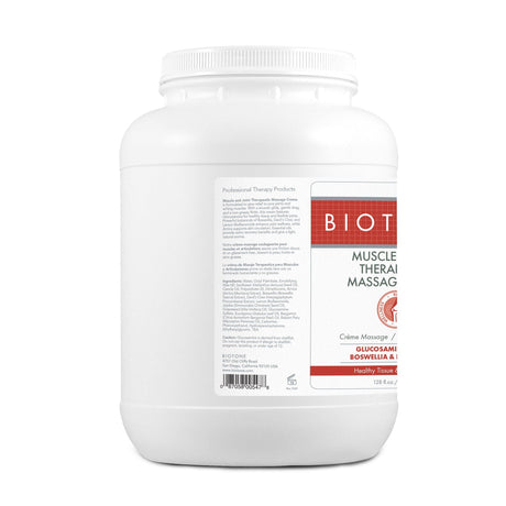 Biotone Muscle & Joint Relief Therapeutic Massage Creme, 128 fl oz - MJTMC1G - LL Medico