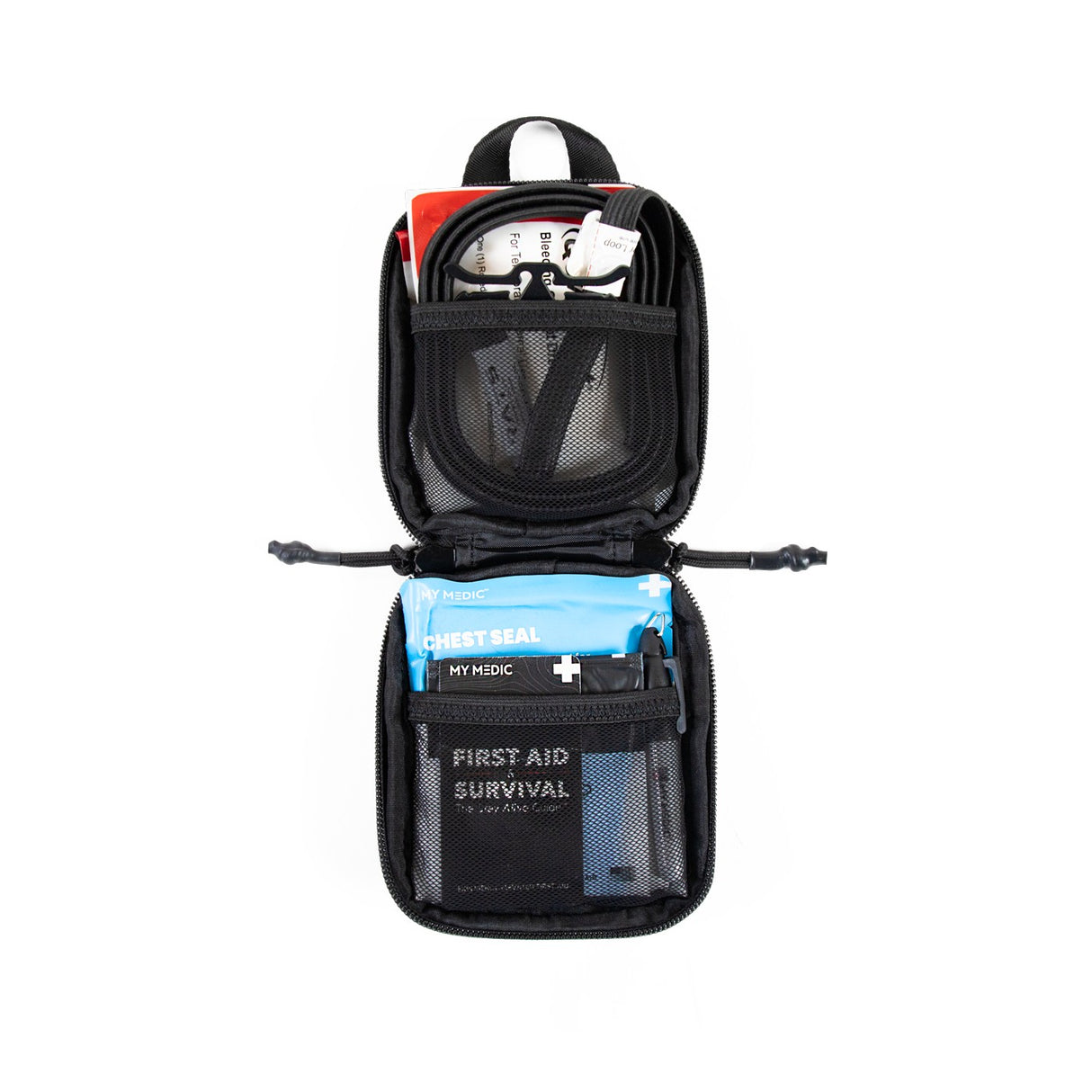 My Medic Everyday Carry First Aid Kit, Black - MM-KIT-EDC-V2-PRO-BLK - LL Medico