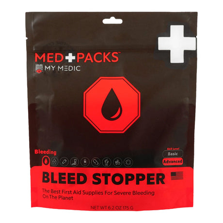 My Medic IFAK Med Pack Bleed Stopper First Aid Kit, Single - MM-KIT-S-MD-PK-BLD-GEN-RAT - LL Medico