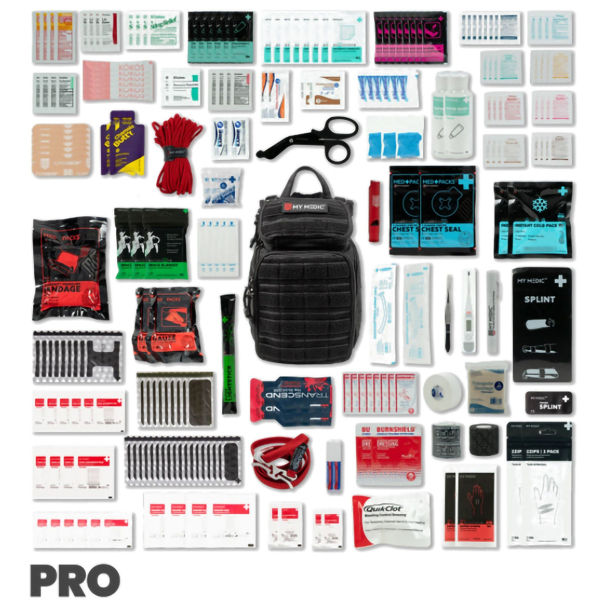My Medic Recon Pro First Aid Kit, Red