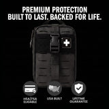 My Medic MYFAK Pro First Aid Kit, Trauma & Medical Supplies for Survival, Black