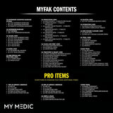 My Medic MYFAK Pro First Aid Kit, Trauma & Medical Supplies for Survival, Black