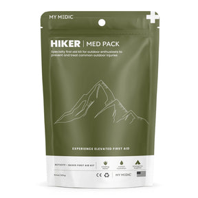 My Medic Hiker Med Pack First Aid Kit, Single Pouch - MM-MED-PACK-HKR-EA-V2 - LL Medico