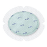 Zetuvit Plus Silicone Border Super Absorbent Dressing, 5 x 6 Inch Oval