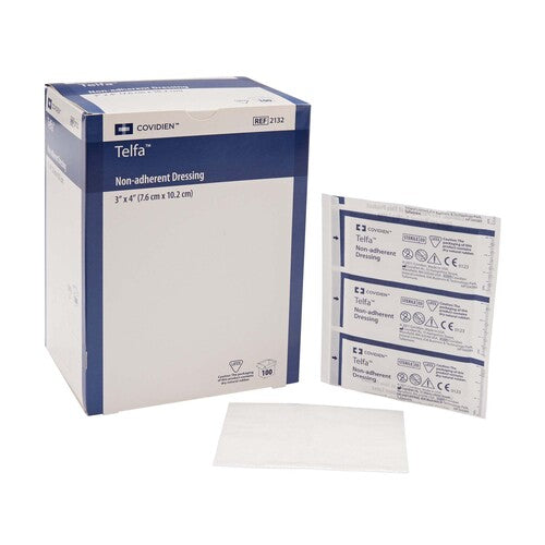 Telfa Ouchless Nonadherent Dressing, 3 x 4 Inch