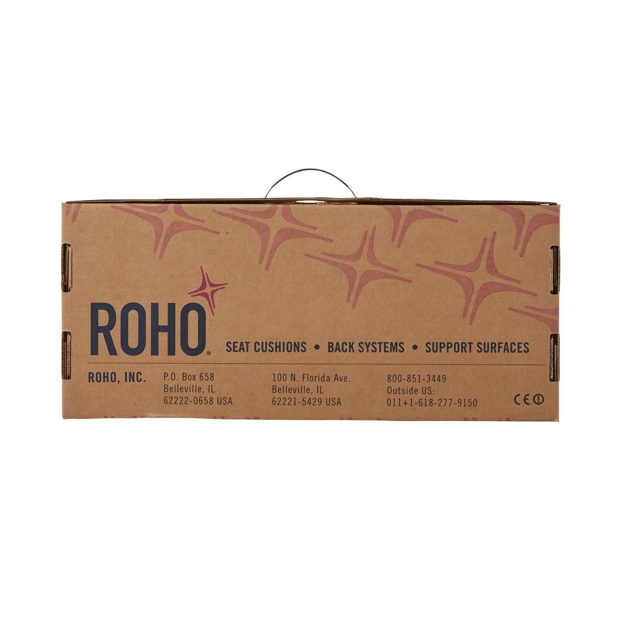 Seat Cushion ROHO Mosaic 18 W X 18 L X 3 D Inch PVC Air Cells