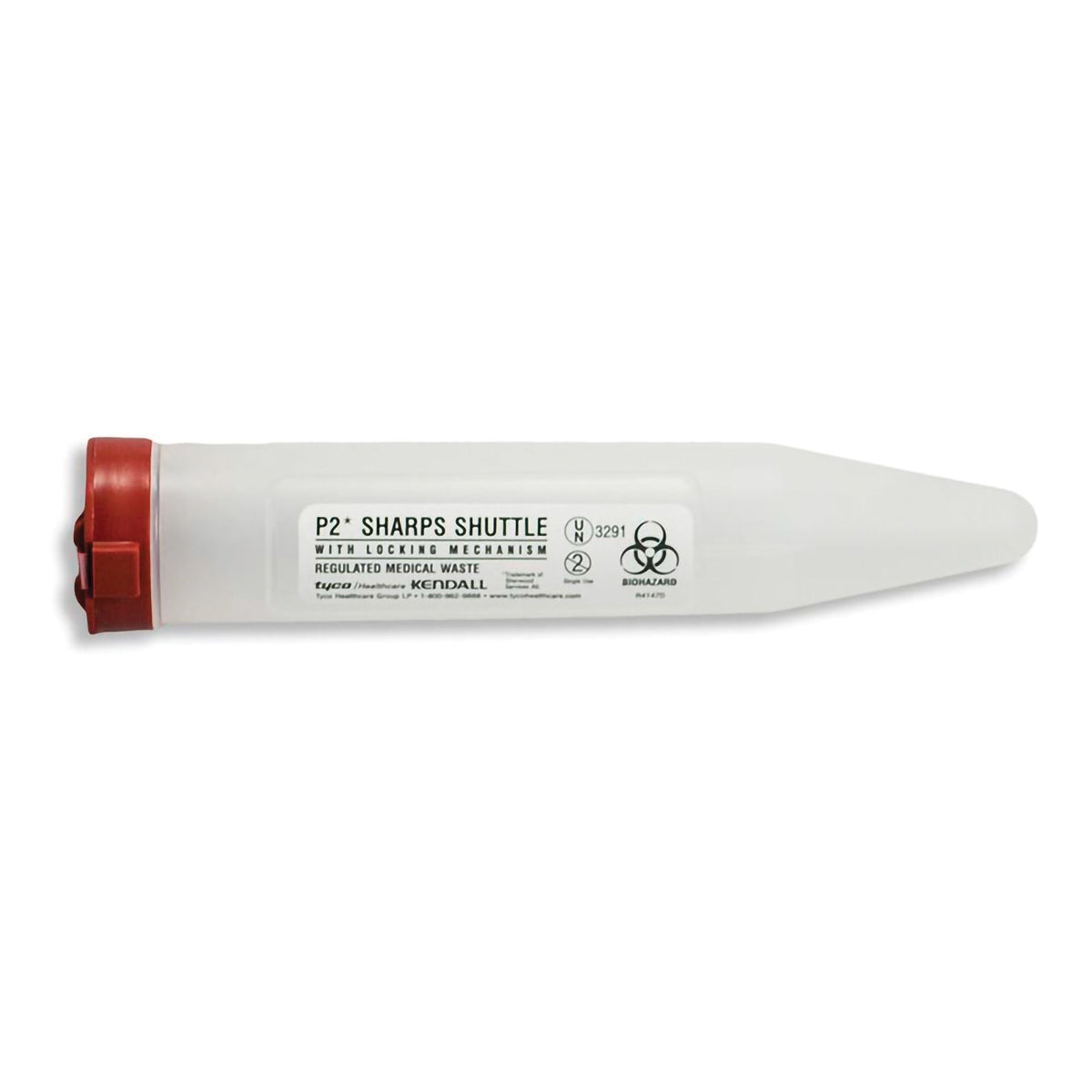 Sharps Dart Pocket Shuttle Sharps Container, Translucent Base, Vertical Entry, 6.7" L x 1.1" D, Plastic, Non-Sterile - MS-64250 - LL Medico