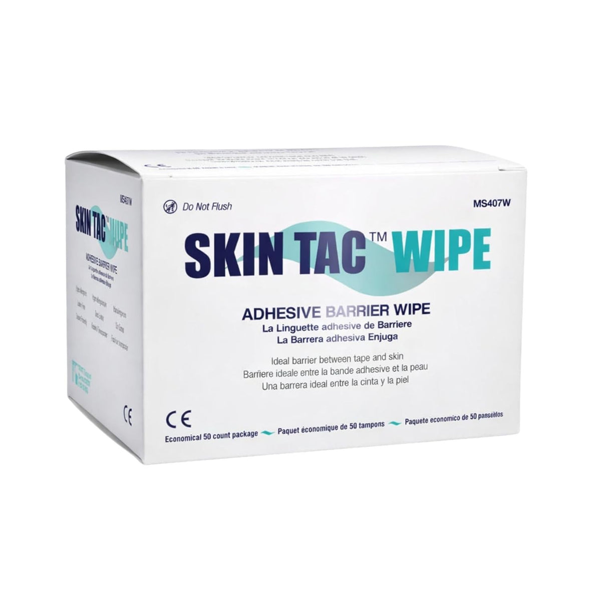 Torbot Skin Tac Skin Barrier Wipe, 2 x 2 Inch