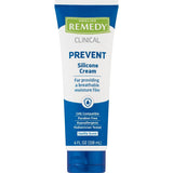 Medline Remedy Clinical Prevent Silicone Cream, Vanilla Scent, 4 fl oz, Case of 24