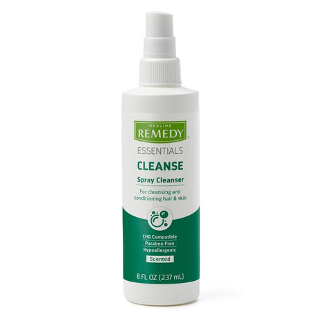 Medline Remedy Essentials Cleanse Spray Cleanser, Scented, 8 fl oz