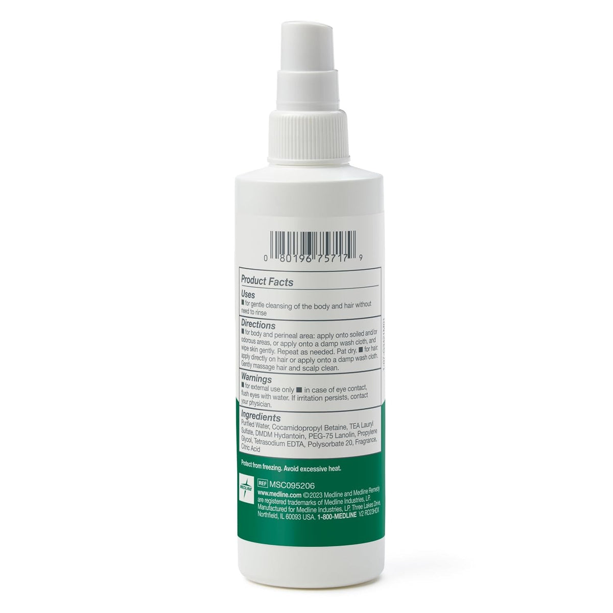 Medline Remedy Essentials Cleanse Spray Cleanser, Scented, 8 fl oz