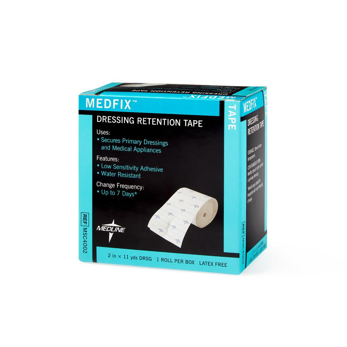 Medline MedFix Nonwoven Dressing Retention Tape, Non-Sterile, 2" x 11 Yard, White - MSC4002 - LL Medico