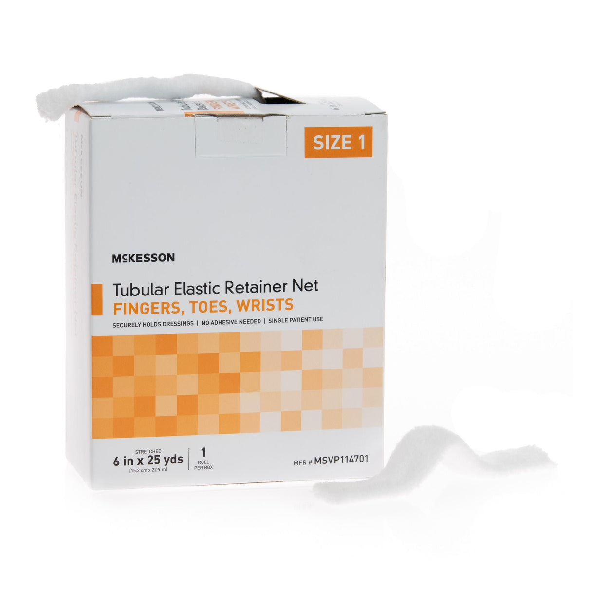 McKesson Tubular Bandage, Size 1, 25 Yard