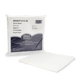 McKesson Cleanroom Wipe, ISO Class 5, White, Cellulose / Polyester, Sterile, Disposable, 12 x 12" - MSWIP1212-20 - LL Medico