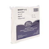 McKesson Cleanroom Wipes, Sterile, White, Cellulose / Polyester, 12 x 12" - MSWIP1212 - LL Medico