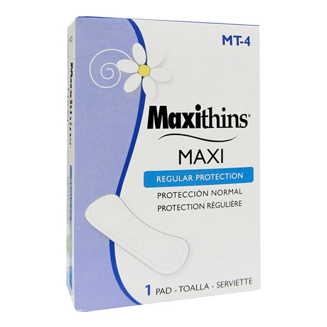 Maxithins Maxi Pad, Regular Protection, Individually Boxed