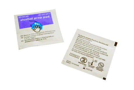 Cardinal Health Alcohol Prep Pads, Sterile, Medium, 70% Isopropyl