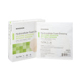 McKesson Hydrocellular Foam Dressing with Border Silicone Adhesive, Sacral