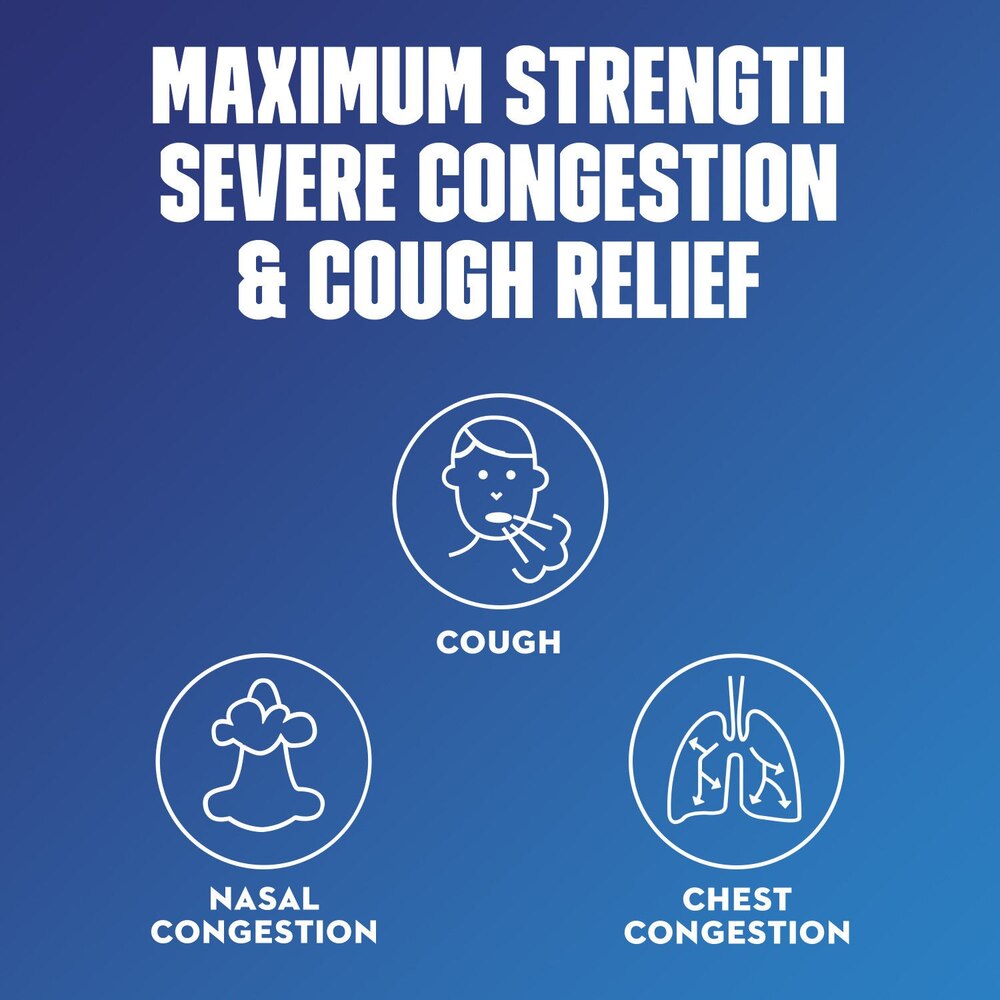 Mucinex Fast-Max Severe Congestion & Cough Liquid, Maximum Strength, 6 oz