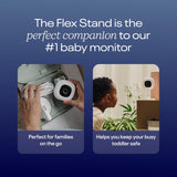 Baby Monitor with Flex Stand Nanit Pro Smart AC Adapter 1080p HD Video Quality