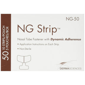 Gentell NG-Strip Adult Nasal Tube Fastener, 50 Count