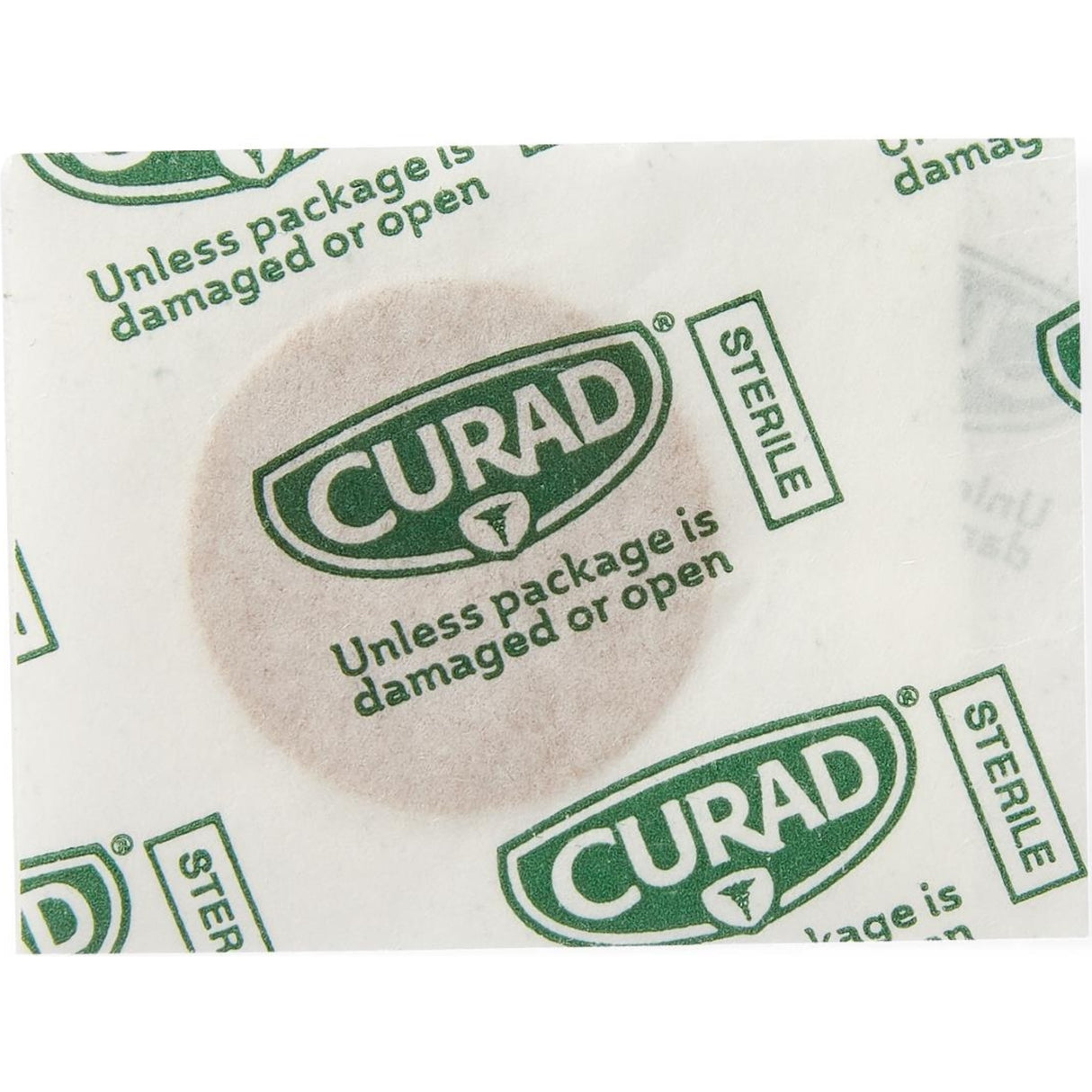 Curad Round Tan Adhesive Spot Bandage, 7/8 Inch