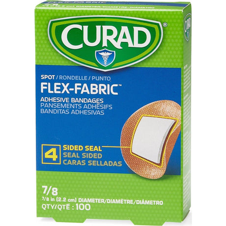 Curad Round Tan Adhesive Spot Bandage, 7/8 Inch
