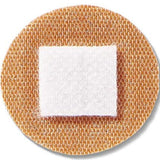 Curad Round Tan Adhesive Spot Bandage, 7/8 Inch