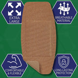 Curad Flex-Fabric Tan Adhesive Strip, 2 x 4 Inch