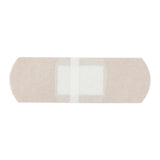 Curad Flex-Fabric Adhesive Bandages, Tan, 4 Sided Seal, Sterile, 1" x 3" - NON25660 - LL Medico