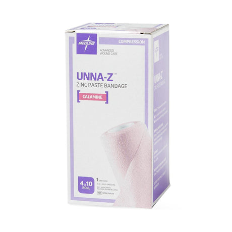 Unna-Z Unna Boot with Zinc Oxide and Calamine, 4 Inch x 10 Yard