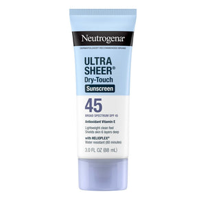 Neutrogena Ultra Sheer Dry-Touch Sunscreen SPF 45 Lotion, 3 fl oz