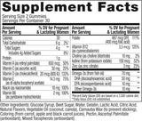 OLLY Prenatal Multivitamin Gummy with Folic Acid and DHA, 60 ct