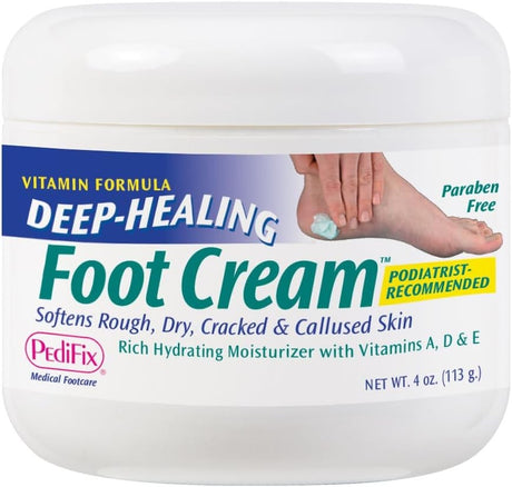 PediFix Deep-Healing Foot Cream, 4 oz Jar