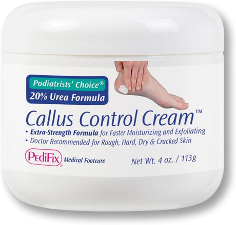 PediFix Callus Control Cream, 20% Urea Formula, 4 oz