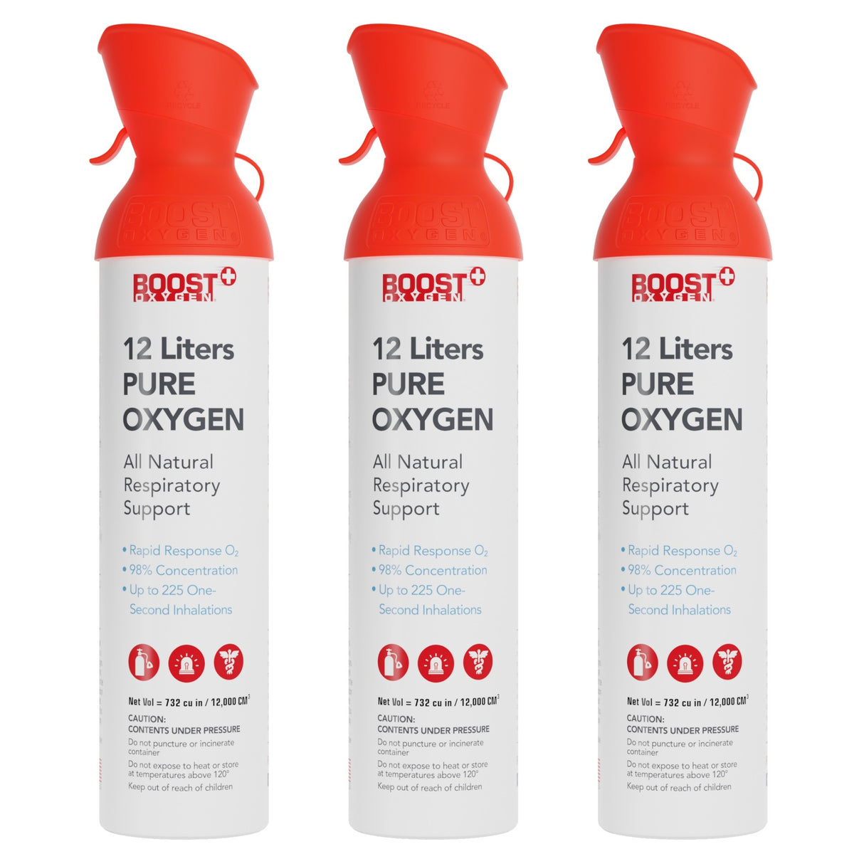 Boost Oxygen Canister Boost Oxygen Adult Rapid Response 12 Liter